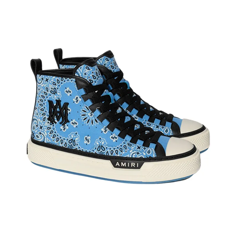 AMIRI Court High 'Bandana - Carolina Blue'-1