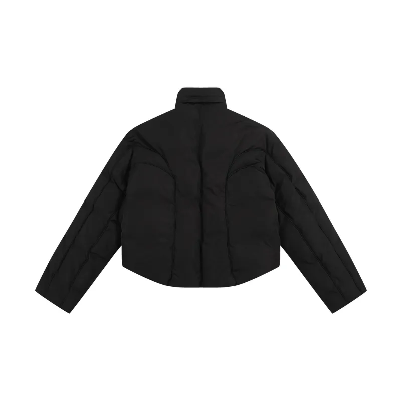 11ESTRANGER Puffer Jacket Unisex Gray-8