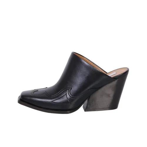 Stella McCartney Square Toe Slip On Mules Women's