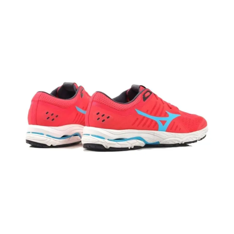 Mizuno Wave Stream Cozy Wear resistant Pink Blue Women's-2