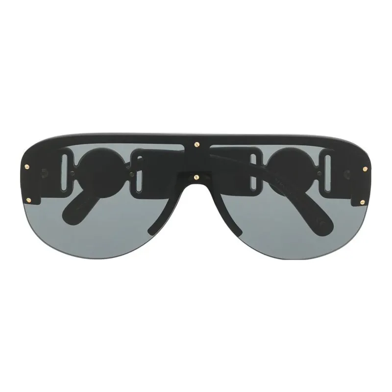 VERSACE Eyewear Aviator Frame Sunglasses-1
