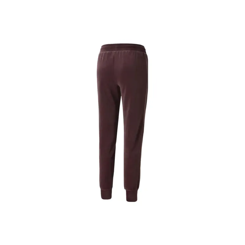 PUMA T7 Knitted Sweatpants Women's Dark Brown-1