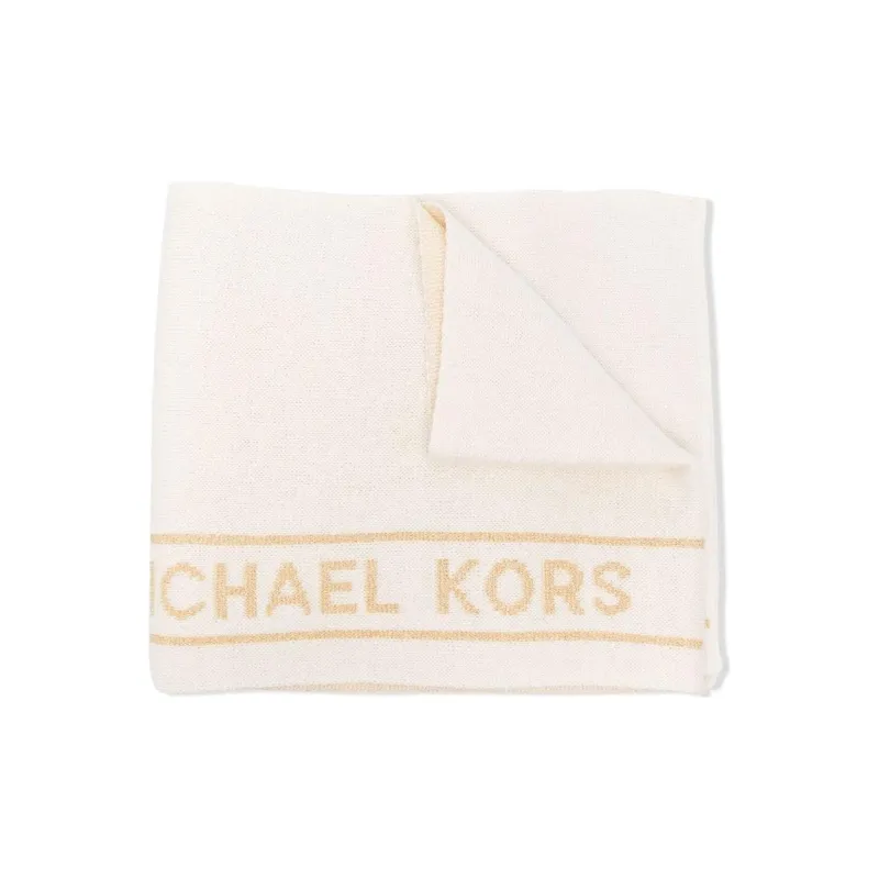 MICHAEL KORS Knit Scarves Baby White-0