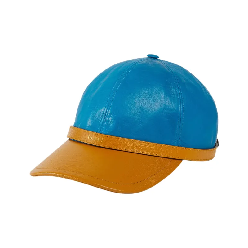 GUCCI Leather Baseball Caps Women's-0