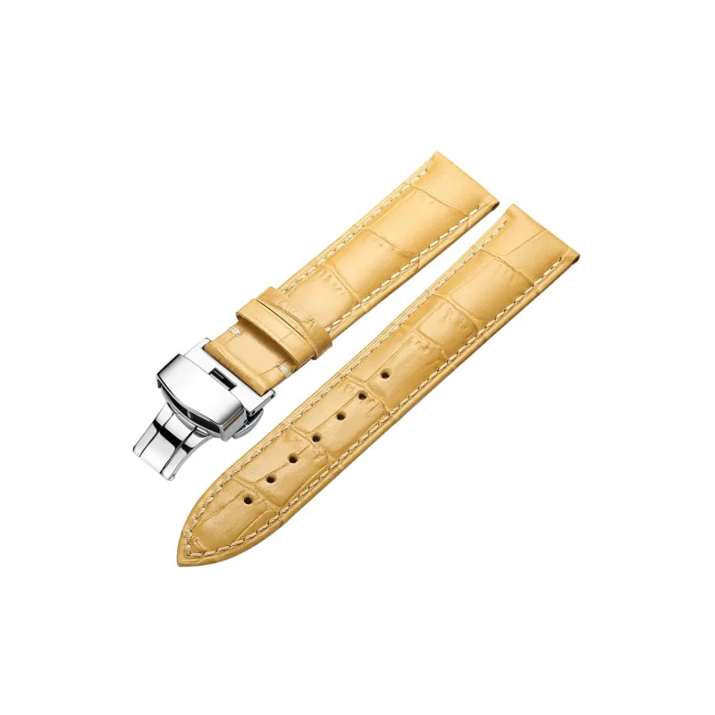 ZHISHENG Tissot, Longines, Citizen DW Compatibility Watch Band 12 22mm Interface Width Genuine Leather Material-6