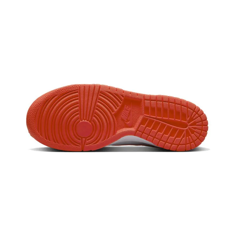 Nike Dunk High White Picante Red-5