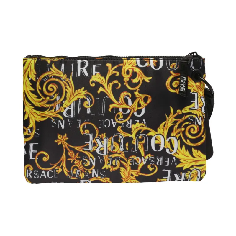 VERSACE JEANS COUTURE Polyester Clutch Men's Black-4