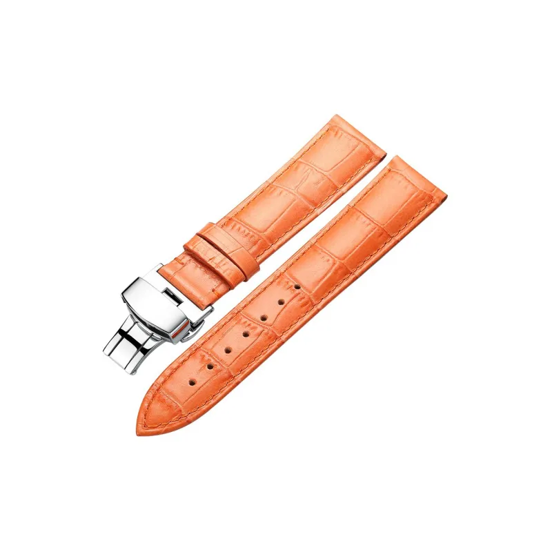 ZHISHENG Tissot, Longines, Citizen DW Compatibility Watch Band 12 22mm Interface Width Genuine Leather Material-3