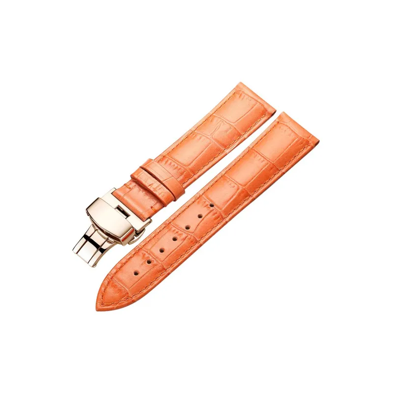 ZHISHENG Tissot, Longines, Citizen DW Compatibility Watch Band 12 22mm Interface Width Genuine Leather Material-4