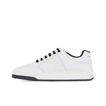 SAINT LAURENT SL/61 Low Tops White Leather