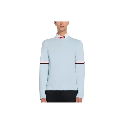 THOM BROWNE Sweaters Men Light Blue