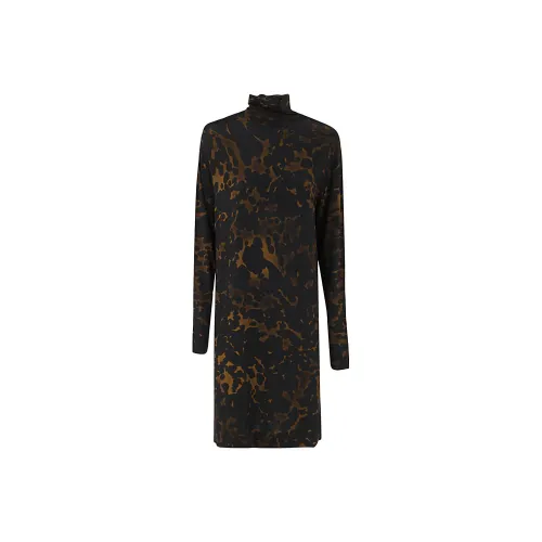 DRIES VAN NOTEN Long-Sleeved Dresses Women's Green