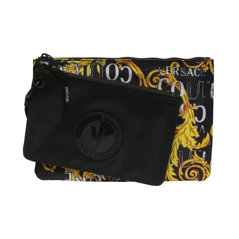 VERSACE JEANS COUTURE Polyester Clutch Men's Black-0