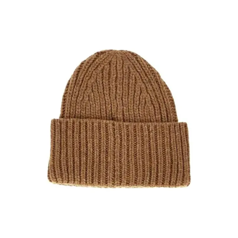 UGG Logo Patch Chunky Rib Knit Beanie-1