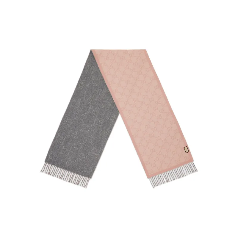 GUCCI Gg Jacquard Scarf-2