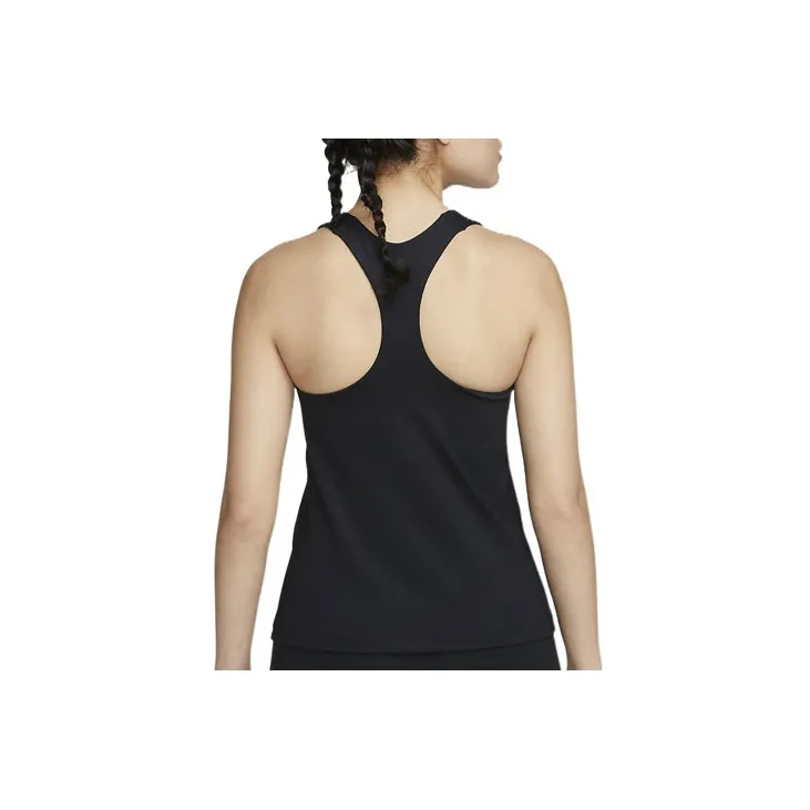 Nike Sleeveless Sports Shirts Women's Black-3