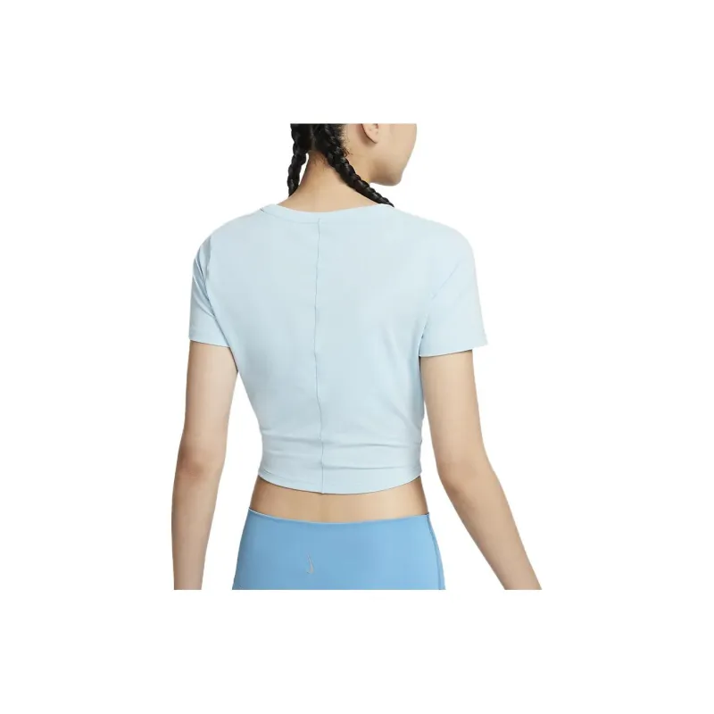 Nike Dri Fit T Shirt Women's Ecstasy Ocean Blue-1