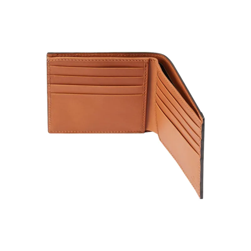 GUCCI 2024 Chinese New Year Series Superme Canvas With Leather Card Holder, Wallet Men's Brown/Pink-4