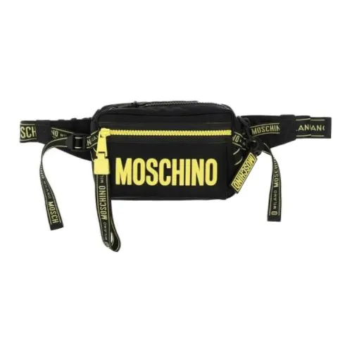 MOSCHINO Logo Print Taped Beltbag