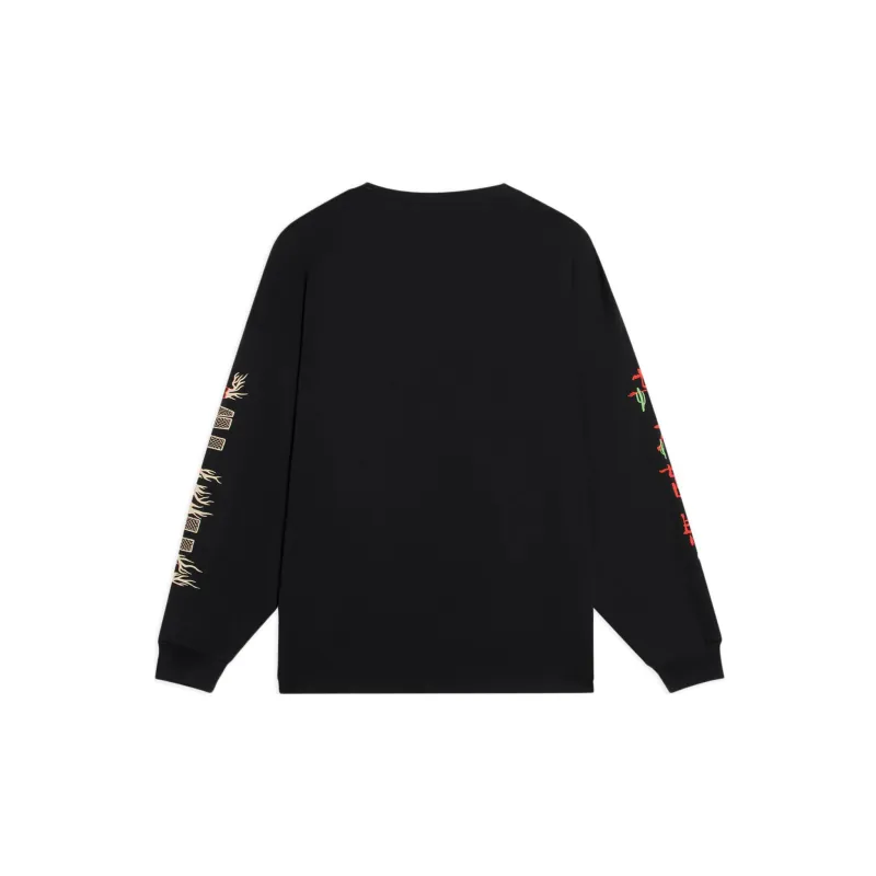 LiNing Badfive T Shirt Unisex Black-1