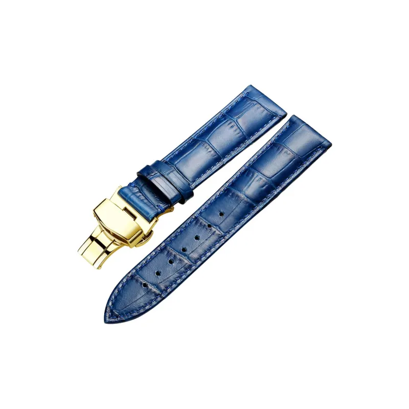 ZHISHENG Tissot, Longines, Citizen DW Compatibility Watch Band 12 22mm Interface Width Genuine Leather Material-2