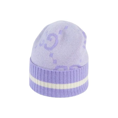 GUCCI Beanies Women's Light Purple