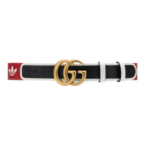 GUCCI Leather Belts Men Red