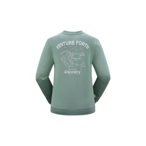 Discovery Expedition Sweatshirts Women's Feather Green