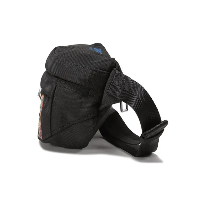 KENZO Fabric Sling Bags One Shoulder Crossbody Fanny Pack Unisex Black-2