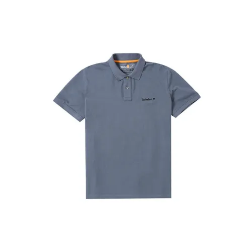 Timberland Polo Shirts Men Slate Blue