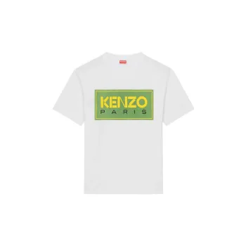 KENZO Logo Printed Crewneck T Shirt