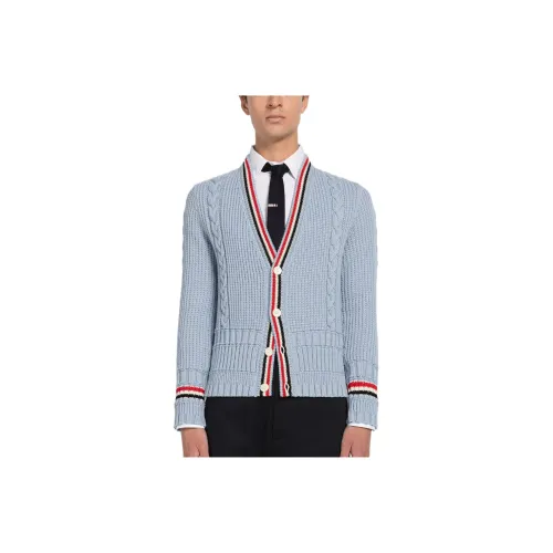 THOM BROWNE Sweaters Men Light Blue