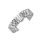 [Curved Interface]Seven-Link Steel Band-Silver