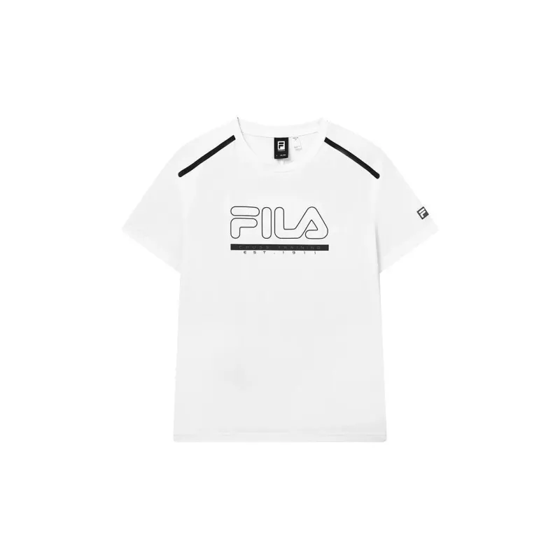 FILA Athletics T-Shirts Men White-0