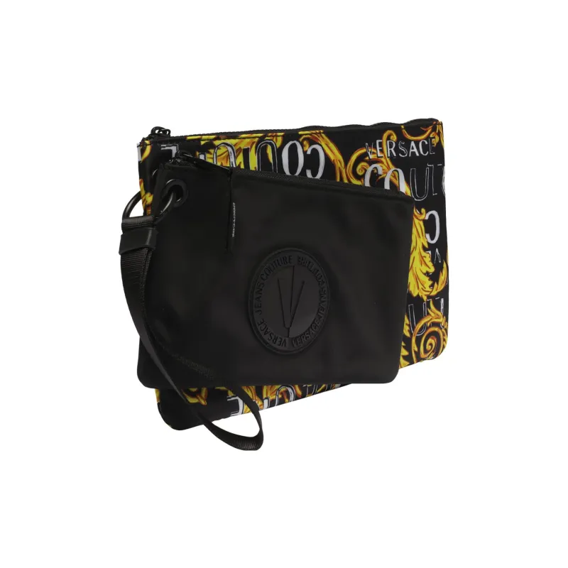 VERSACE JEANS COUTURE Polyester Clutch Men's Black-2