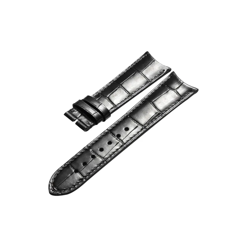 ZHISHENG Jaeger Compatibility Watch Band Interface Width 18 22mm Genuine Leather Material-0