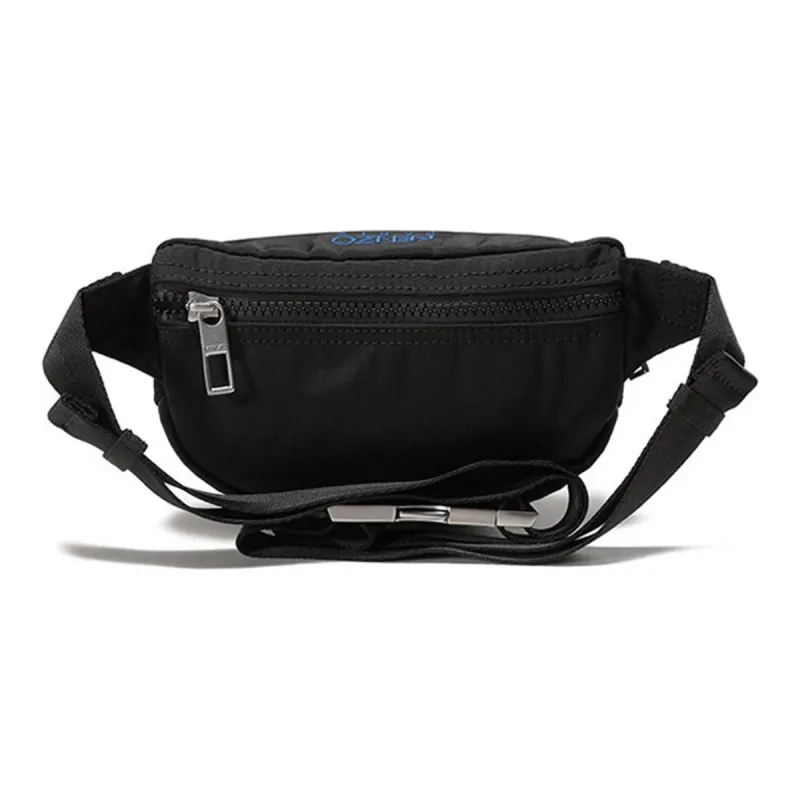 KENZO Fabric Sling Bags One Shoulder Crossbody Fanny Pack Unisex Black-1
