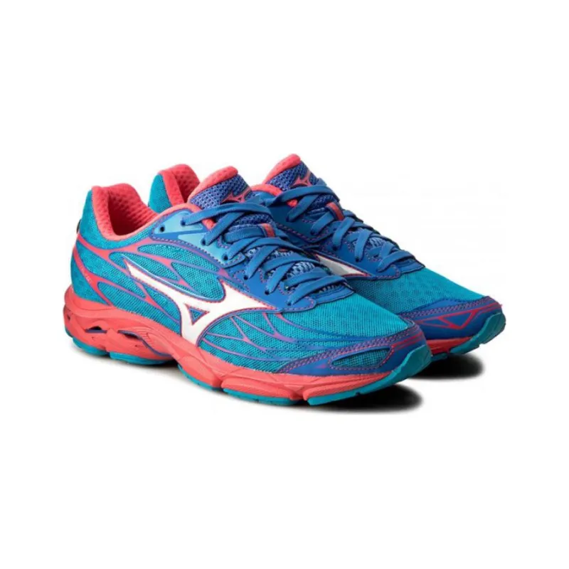 Mizuno Women's Wave Catalyst 'Blue White Pink'-1