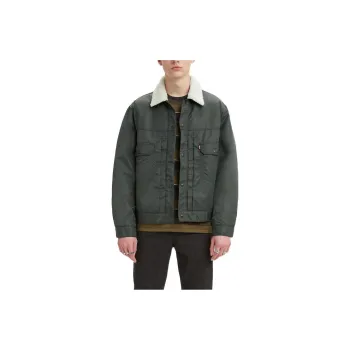 Levis Jackets Men Dark Green