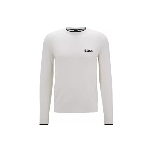 HUGO BOSS Sweaters Men White