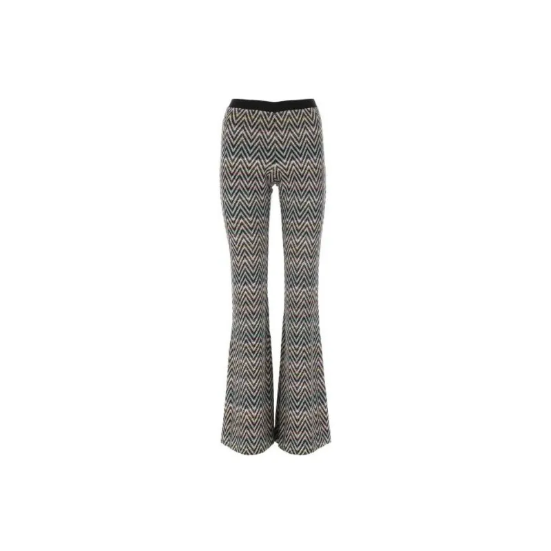 MISSONI Zigzag Wide Leg Pants-1