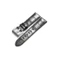 Silver Buckle Black Leather