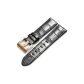 Rose Gold Buckle Black Leather