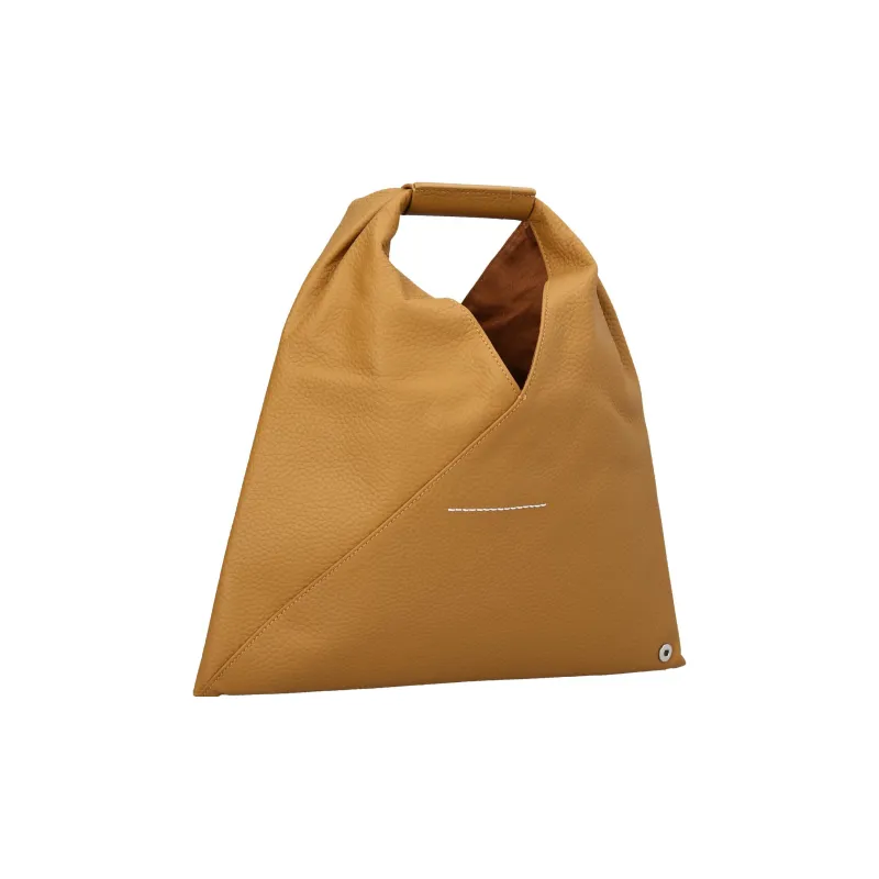 MM6 Maison Margiela Cow Leather Handbag Women's Light Umber-1