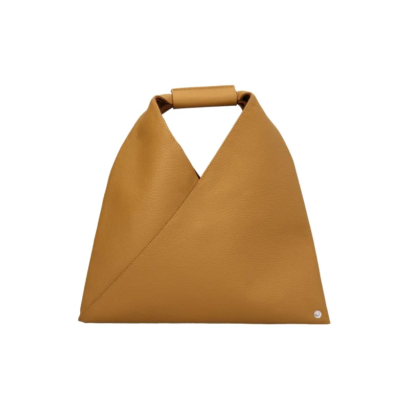 MM6 Maison Margiela Cow Leather Handbag Women's Light Umber-0