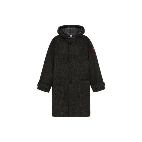 KENZO Coats Men Black