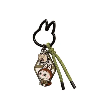 POP MART LABUBU Elf Home Collection Keychain Pendant Blind Box Products Single Blind Box/whole Box 9 Pcs