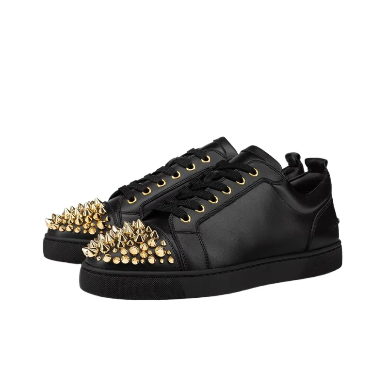 CL LUBOTING Stylish Skateboarding Shoes Men's Black-1