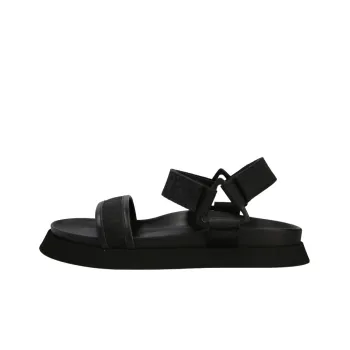 MOSCHINO Monogram-jacquard Touch-strap Sandals