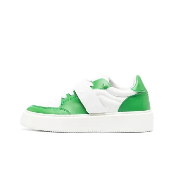 GANNI Logo embossed Touch strap Sneakers